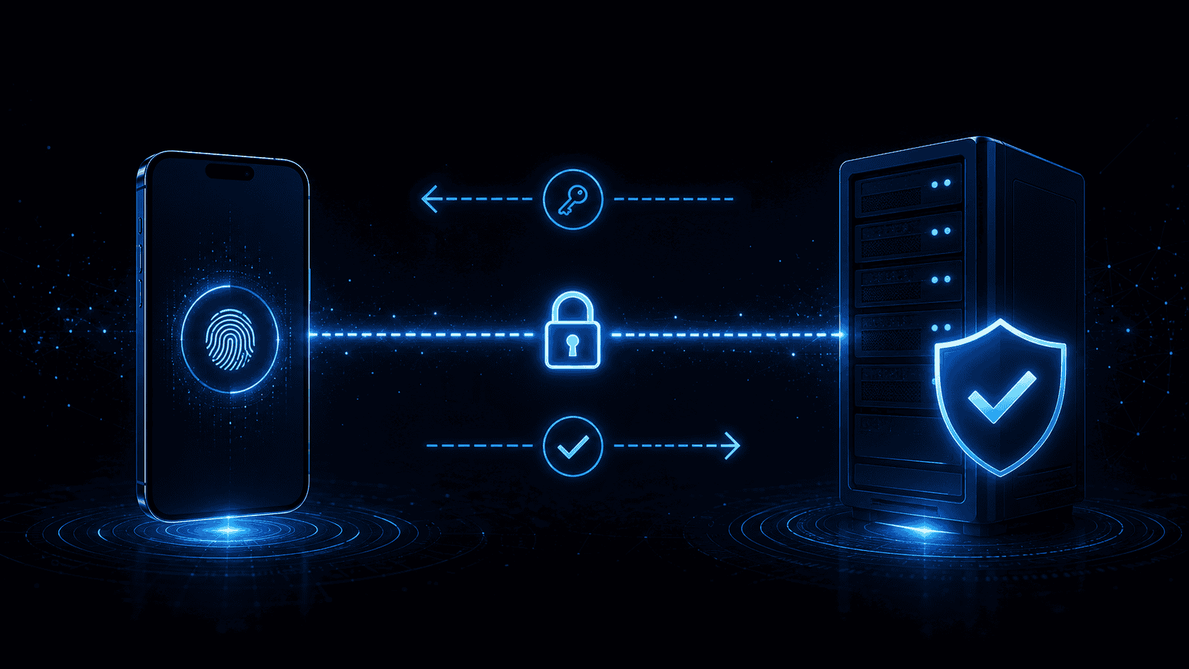 Passkey Login-Flow – kryptografische Authentifizierung ohne Passwort