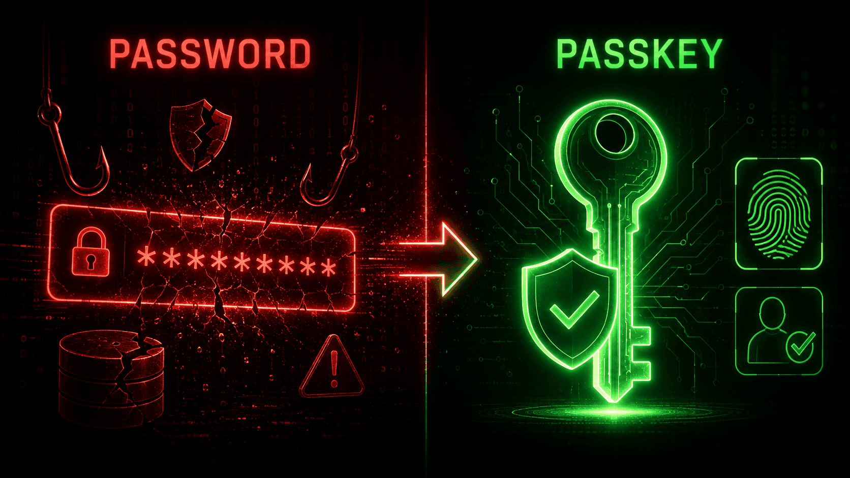 Vergleich Passwort vs Passkey – Sicherheit im Überblick